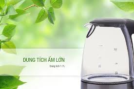 Ấm Điện Đun Nước Thủy Tinh Lock&Lock EJK317BLK (1.7L) - LOCKNLOCK VIỆT NAM