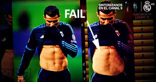 Small girls enjoy fitness training with. Catalan Tv Photoshops Away Cristiano Ronaldo S Abs Badly Petapixel