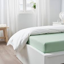 Here we enlisted 25 different types of bed sheet designs in various models with pictures. Dvala Fitted Sheet Light Green Twin Ikea