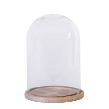 Kupolo Cloche Transparent H 32 Cm O 23 Cm