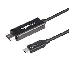 Amazon Basics USB-C to HDMI Cable Adapter (Thunderbolt 3 Compatible)  4K@30Hz - 6-Foot : Electronics