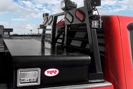 A headache rack can also offer additional shade, additional lighting, and other features and benefits to your pickup. Rki Truck Tool Boxes Headache Racks Equipment Carid Com