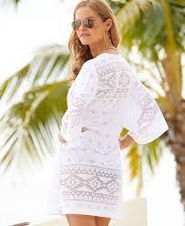 Dotti Lasercut V Neck Kimono Cover Up Swimwear Women Macy S Long Sleeve Dress Women Laser Cutout