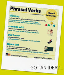Vocabulary Speaking Phrasal Verbs For Ideas Innovation Esl Vocabulary Great Business Ideas Vocabulary