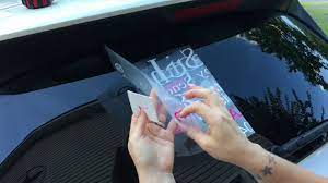 Maybe you would like to learn more about one of these? How To Apply A Vinyl Decal To Your Car Window Youtube