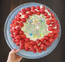 Hämta den här tårta med jordgubbar vektorillustrationen nu. Ninnis Supergoda Tarta I Langpanna Receptpt