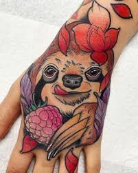 P Hungry Sloth P Sloth Tattoo Tattoos Friend Tattoos Small