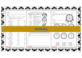 Atividades De Matematica Horas Para 2Âº Ou 3Âº Ano