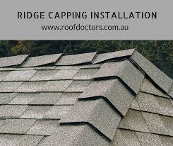 A Professional Ridge Capping Installation Job Performed By A Professional Qualified Company Roof Doctors The Best Ridge Capping Repa Ridge Installation Repair