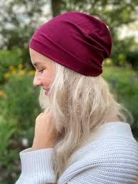 BAMBUS Slouchy Beanie Hat, Skin-friendly Chemo Cap, Breathable Night Cap,  Single Layer, Article No. 1261922877
