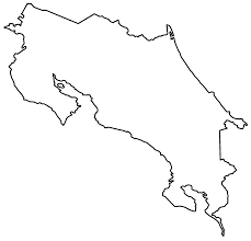 Costa Rica Map Political Costa Rica Map Outline Blank Costa Rica Map Flag Coloring Pages Map Outline