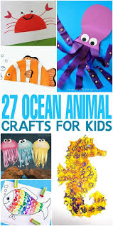 27 Ocean Animal Crafts For Kids Frugal Mom Eh Ocean Animal Crafts Animal Crafts For Kids Sea Crafts
