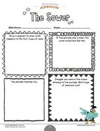 Bible Parable The Sower Activity Book Instant Download Bible Parables Bible Activities Learn Hebrew