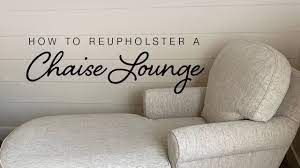 I create, inspire and teach all things slipcovers. How To Reupholster A Chaise Lounge Youtube