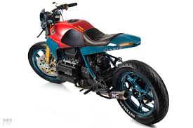 And now, here is the first image: Daboia A Vivid Bmw K75 Cafe Racer From Matteucci Garage Bike Exif