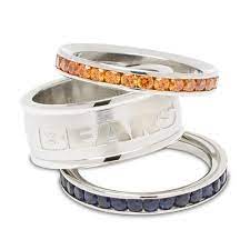 Pin By Pro Football Hall Of Fame On Shop Women S Chicago Bears Jewelry Nfl Chicago Bears Chicago Bears