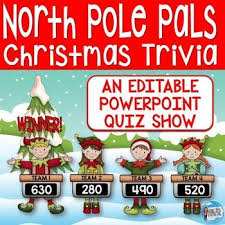 Christmas Trivia Jeopardy Style Game Show Editable You Re Going To Love This 45 Page Christmas Christmas Trivia Christmas Trivia Games Fun Games For Adults