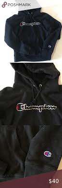 Black Champion Hoodie Black Champion Hoodie Champion Pullover Hoodie Champion Hoodie Women