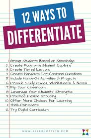 9 Best Differentiated Instruction Strategies For Cte Differentiated Instruction Strategies Differentiated Instruction Teaching Strategies