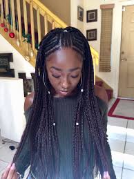 Box Braids Cornrows Type 4 Hair 4c Hair Natural Hair Type 4 Hair Natural Hair Box Braids Braided Hairstyles Easy
