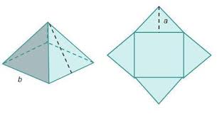 Pyramid card designs come in many varieties but all make a handmade card with a 3d pyramid effect. Georgia Will Use The Pattern Shown To Make A Square Pyramid Out Of Cardboard The Square Pyramid Will Brainly Com