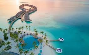 The Maldives Drone Water Villa Kandima Resort Maldives Kidstravel Visit Maldives Maldives Maldives Resort