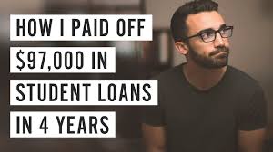 They said, i paid off my student loan in 2020. How I Paid Off 97 000 In Student Loans In 4 Years Youtube