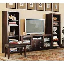 Tv stands & media consoles. Pottery Barn Rhys Media Tv Stand Flat Screen Console Cabinet Wood On Popscreen