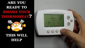 The following steps given below show how to reset a honeywell thermostat rth9580wf. How To Program A Honeywell Thermostat Youtube