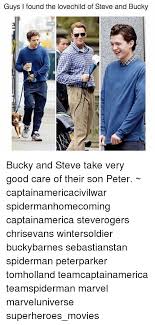 Homecoming easter egg, reference to marvel comics, the mcu, potential sequel hints and more! Guys I Found The Lovechild Of Steve And Bucky Bucky And Steve Take Very Good Care Of Their Son Peter Captainamericacivilwar Spidermanhomecoming Captainamerica Steverogers Chrisevans Wintersoldier Buckybarnes Sebastianstan Spiderman Peterparker Tomholland