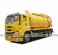 ISUZU GIGA 6x4 20000 liter Vacuum Septic Tanker for Sewer Jetting and  Sewage Suction Truck