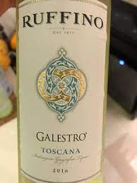 Vino bianco secco a bassa gradazione alcolica, leggermente frizzante, prodotto in toscana {{line}}… … 2016 Ruffino Griffe Galestro Toscana Igt Italy Tuscany Toscana Igt Cellartracker