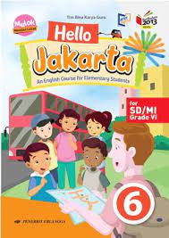 Check spelling or type a new query. Jual Bahasa Inggris Sd Hello Jakarta Book6 English Course Book For Elementary K13n Dari Penerbit Buku Erlangga Original Murah Bukuerlangga Co Id