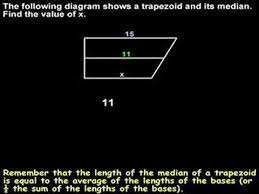 How to show the progress of python script execution statement by statement in real time on browser with. Median Of A Trapezoid Mathhelp Com Geometry Help Youtube