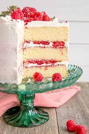 In a large bowl, beat the cream cheese, sugar, flour and vanilla until well blended. White Chocolate Raspberry Cake Liv For Cake