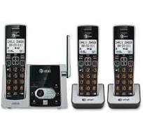 AT&T CL82313 DECT 6.0 Cordless Phone - 1 x Phone Line - 3 x Handset -  Speakerphone - Answering Machine - Hearing Aid Compatible