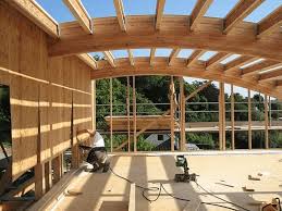 This details shows where a timber frame rafter joins the plate in a step lap rafter seat. Glulam Timbers Or Lvl Which Is Stronger Curved Pergola Glulam Beams Pergola