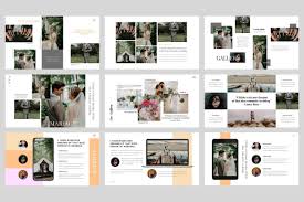 Mariage Wedding Powerpoint Template Wedding Wedding Organization Mariage