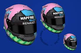 Daniel ricciardo full scale helmets. Daniel Ricciardo 2019 Helmet 3 4 View Scuderia Gp