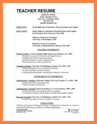 While proofreading, you should also make sure that you are using a consistent word tense throughout the resume. Resume Images For Teacher Job