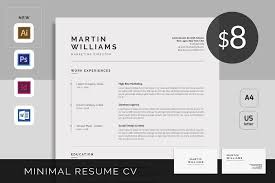 A cv, short form of curriculum vitae, is similar to a resume. Minimalist Resume Template Examples You Could Download