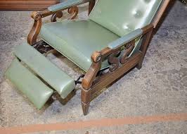 mid century modern green vinyl recliner vinyl recliner recliner mid century modern