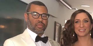 It turns out that jordan peele and chelsea peretti secretly tied the knot a bit ago after announcing their engagement back in november of last year. Chelsea Peretti Shares Glimpse Of Son With Jordan Peele People Com