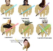 Copy this quiz into your free interact account, edit the content however you'd like, set it up and then share it on your website and social media channels. Lightsaber Fighting Styles Are Very Interesting Prequelmemes