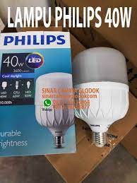 Pemasangan super gampang, plug n playharga 1 set Jual Lampu Led Philips 40w Cool Daylight Sinar Cahaya