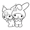 We got hello kitties with different angles. 1