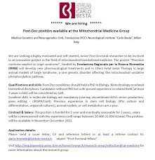 Discuss your background, research experience, and what you want to accomplish as a postdoc, and how you would contribute to their research. Alfredo Caro Maldonado Product Specialist Of Seahorse Xf Consumables Agilent Technologies Linkedin