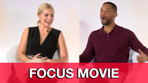 Check spelling or type a new query. Margot Robbie Will Smith Focus Press Conference Youtube