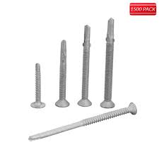 That displaced wood puts more pressure on the wood surrounding the screw, which can lead to splitting and cracking, weakening the wood over time. Elco Tapfast 12 24 X 2 3 4 Drilit Wood To Metal Self Drilling Screws Bridge Fasteners