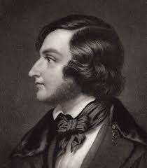 Elizabeth Barrett hubby ROBERT BROWNING mezzo engraving JOHN SARTAIN  sculptor